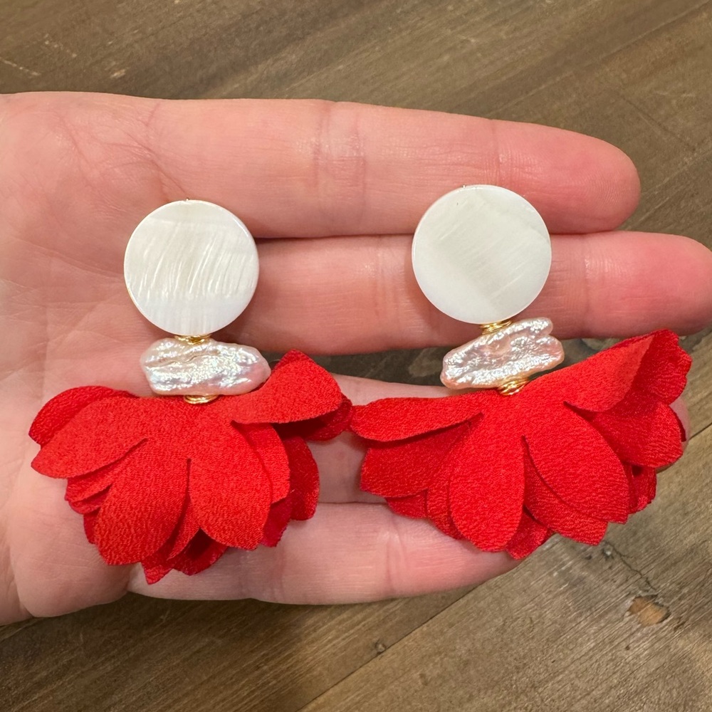 Nicola Bathie “tutu earrings”